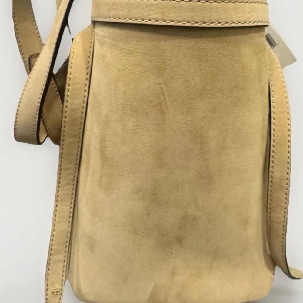 Tory Burch Large Suede Romy Bag - Picture 15 of 16